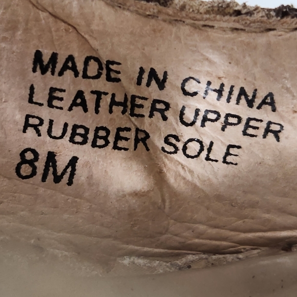 Michael Kors Chic Python Pattern Leather Peep Toe Heels Size 8M - Picture 8 of 16